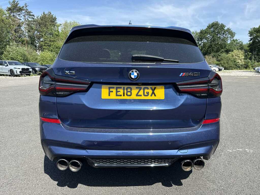 BMW X3 Xdrive M40i Step Blue #4