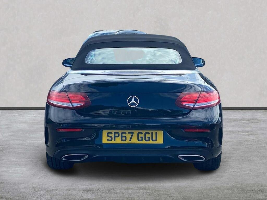 Mercedes-Benz C Class 2.1 C220d Amg Line Premium Plus Cabriolet Di SP67GGU Black #4