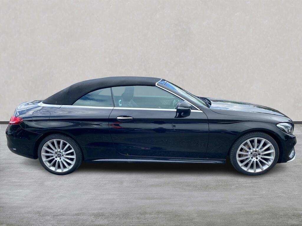 Mercedes-Benz C Class 2.1 C220d Amg Line Premium Plus Cabriolet Di SP67GGU Black #3
