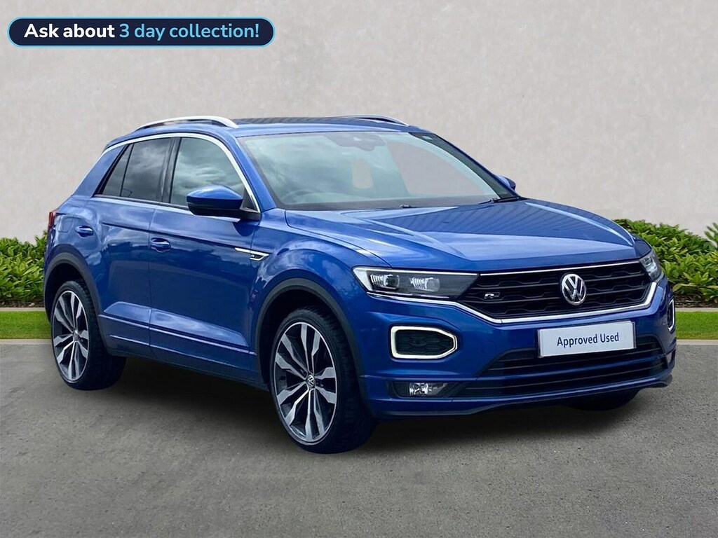 Volkswagen T-Roc 1.5 Tsi Gpf Evo R-line Suv Dsg Euro 6 Blue