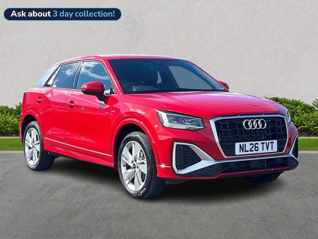 Audi Q2 1.0 Tfsi 30 S Line Suv Euro 6 S NL26TVT Red