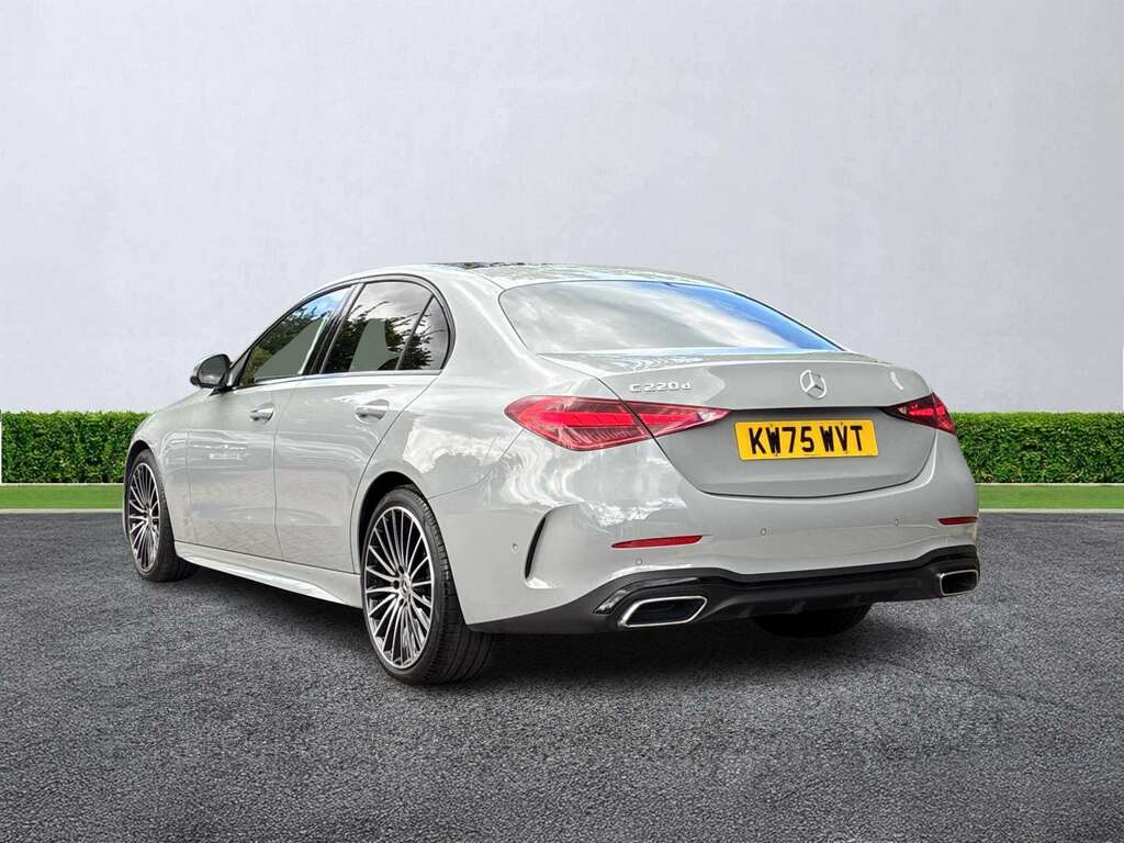 Mercedes-Benz C Class C220d 197 Amg Line Premium Plus 9G-tronic Grey #2