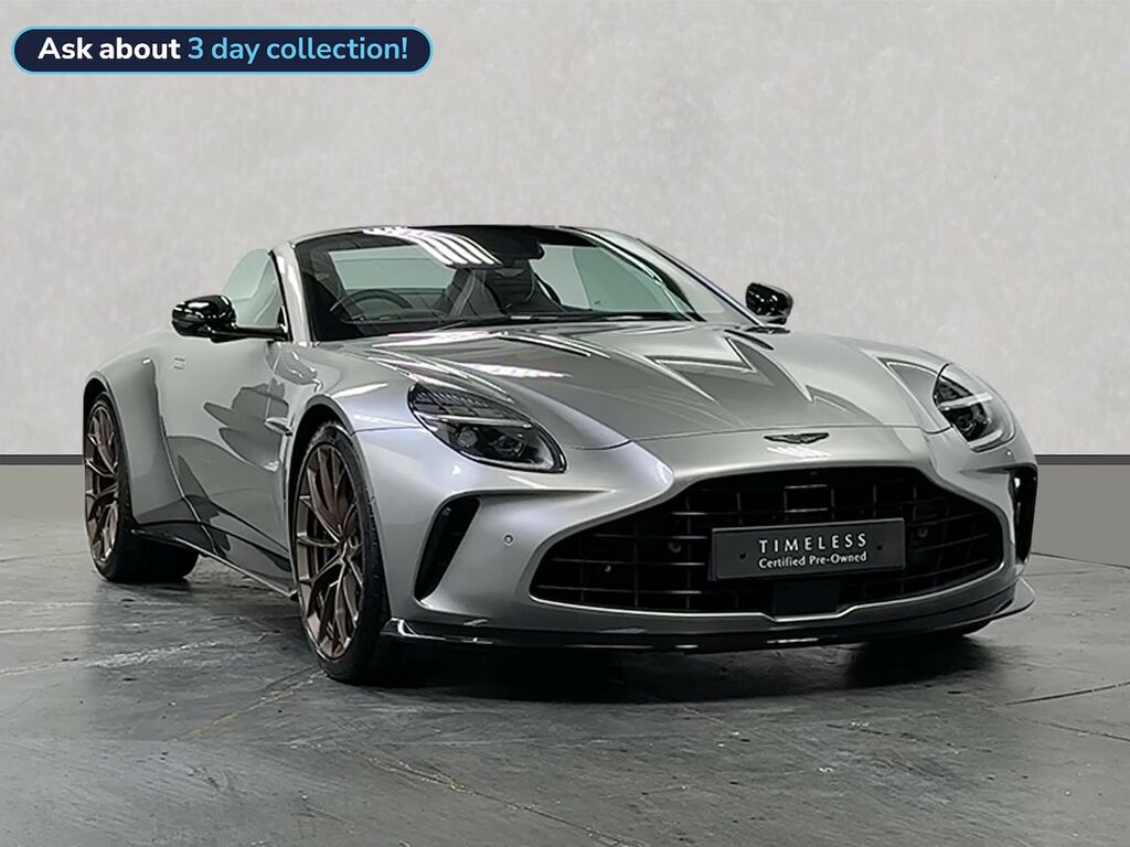 Aston Martin Vantage V8 2dr Auto Silver