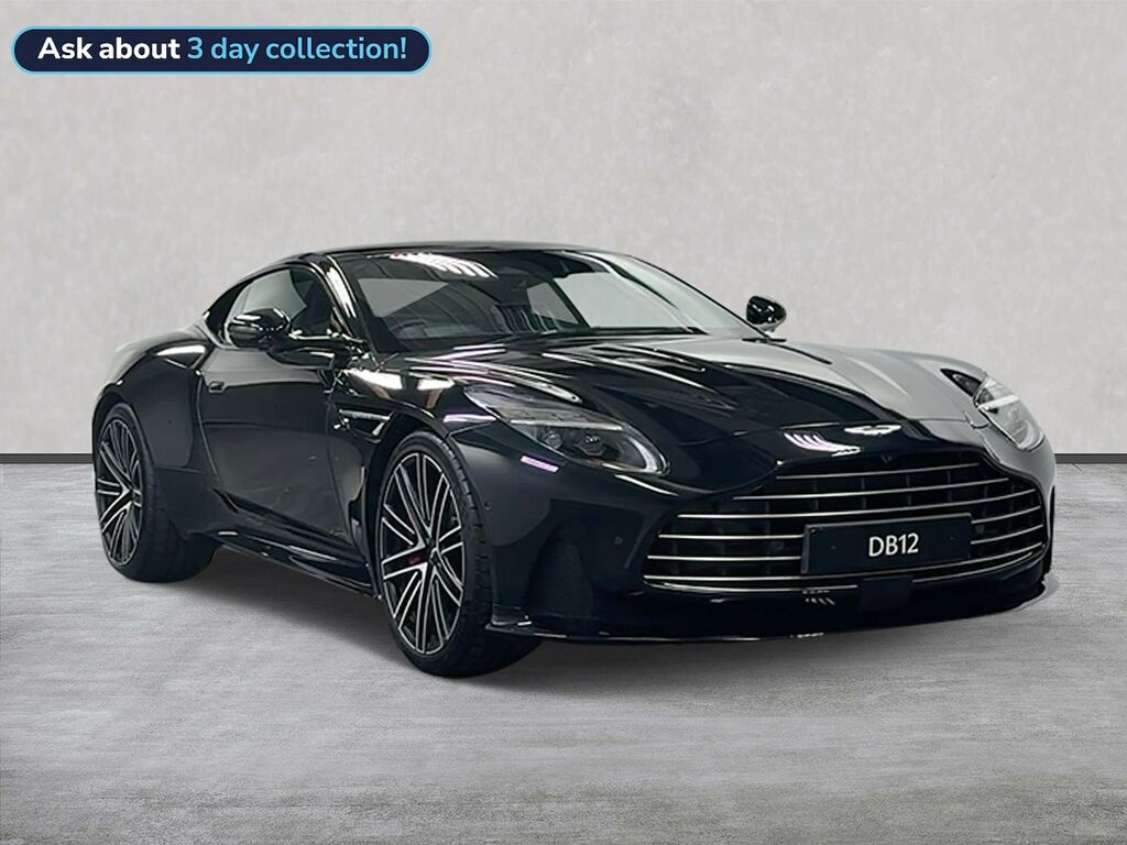 Aston Martin DB12 4.0 V8 Coupe Euro 6 Ss 680 Ps Black