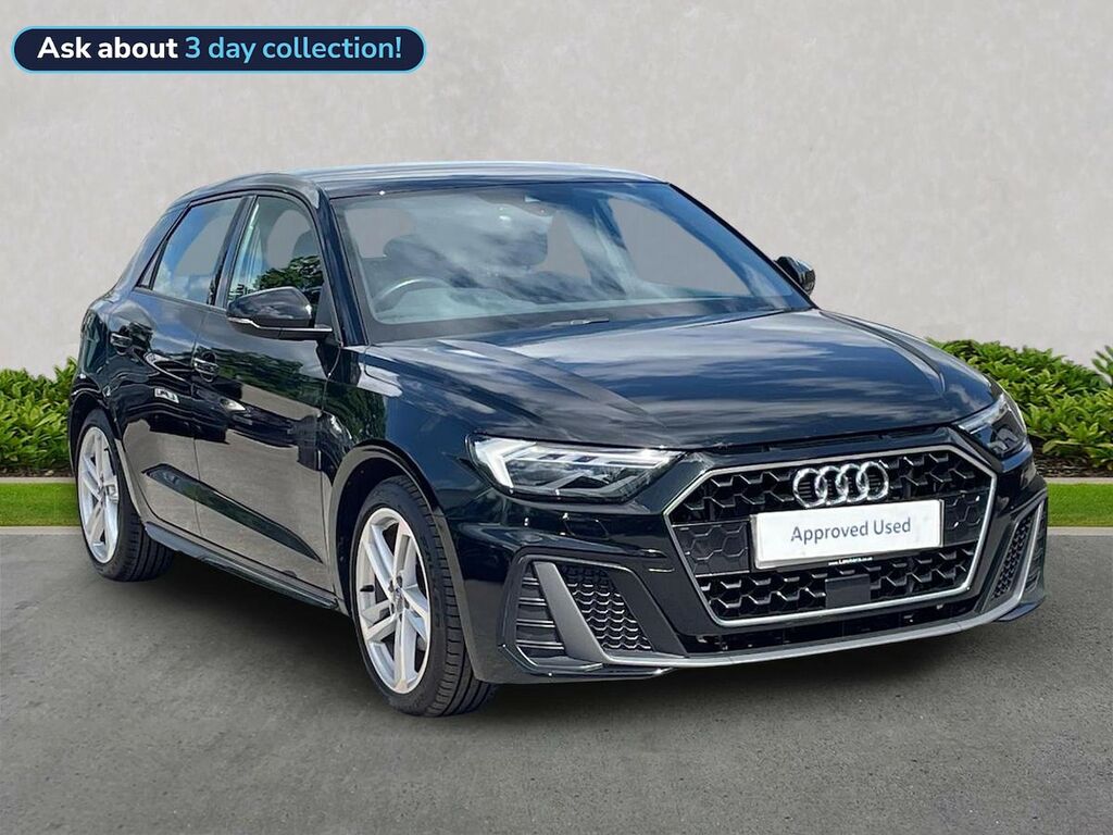 Audi A1 1.5 Tfsi 35 S Line Sportback S Tronic E Black