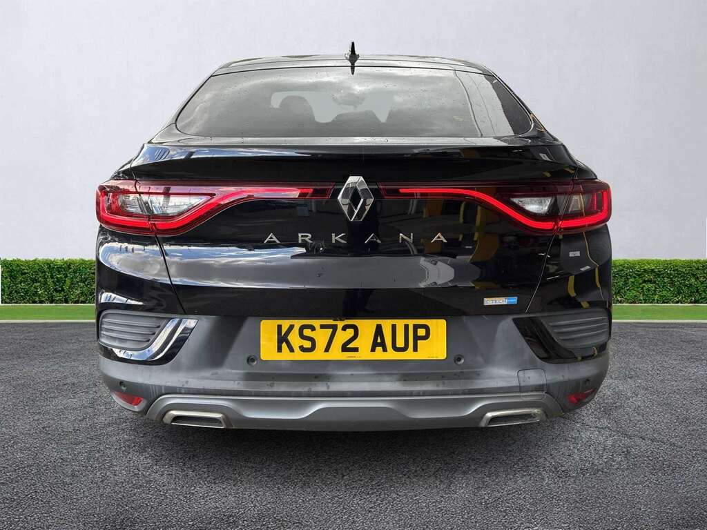 Renault Arkana 1.6 E-tech R.s. Line Suv Hybrid 2W KS72AUP Black #4