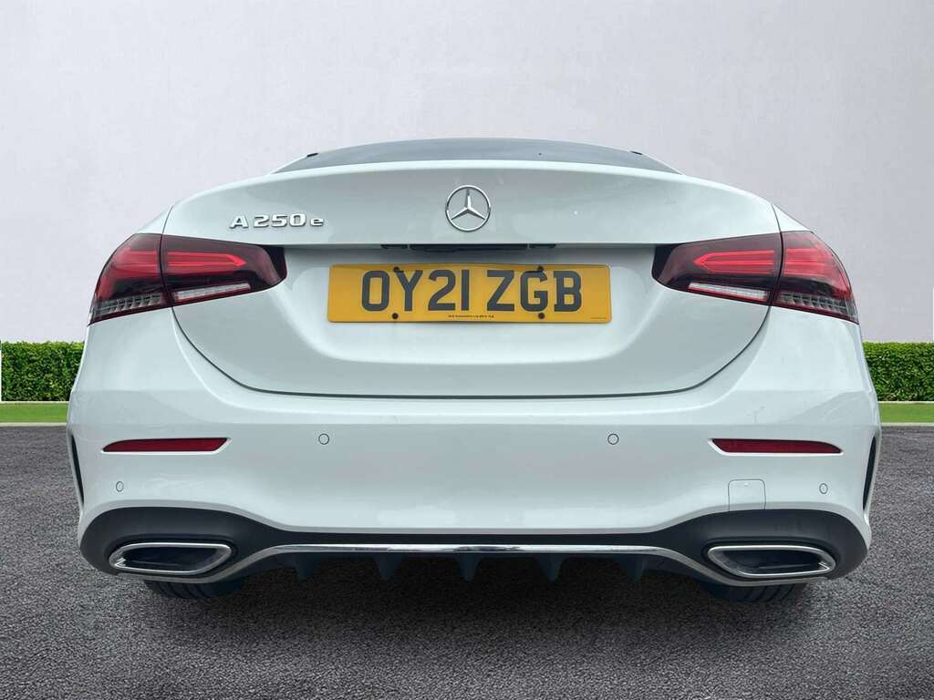 Mercedes-Benz A Class A250e Amg Line Executive OY21ZGB White #4