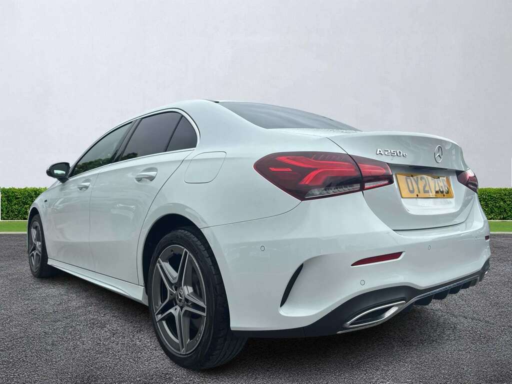 Mercedes-Benz A Class A250e Amg Line Executive OY21ZGB White #2