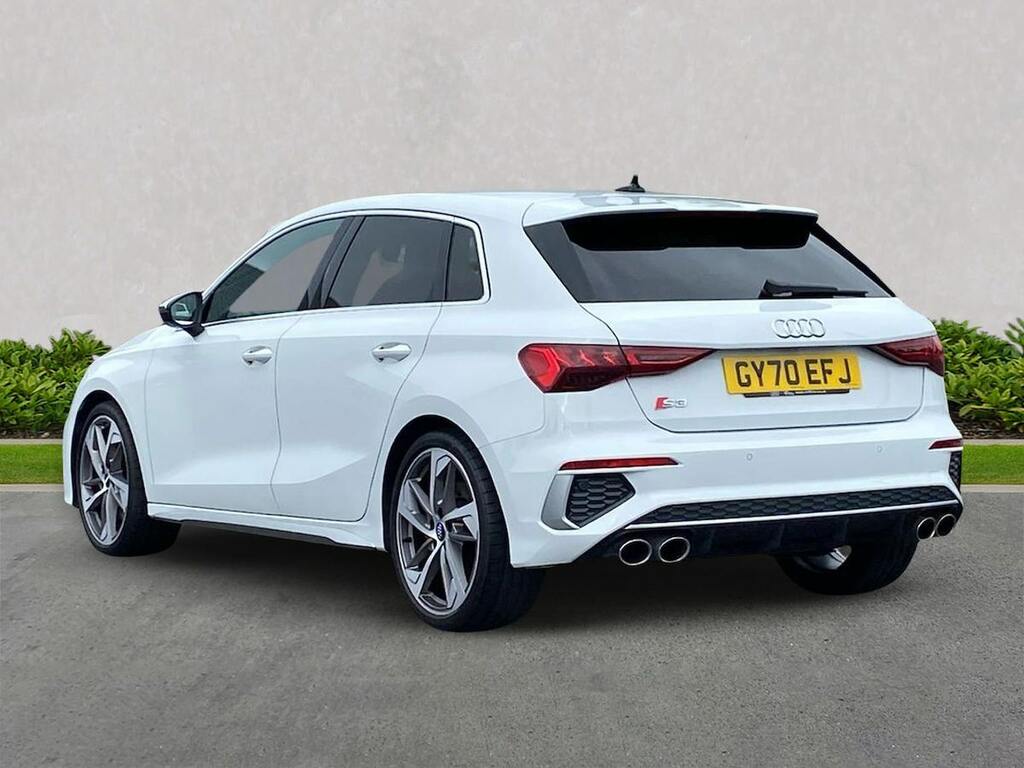 Audi A3 2.0 Tfsi Sportback S Tronic Quattro Eur White #2