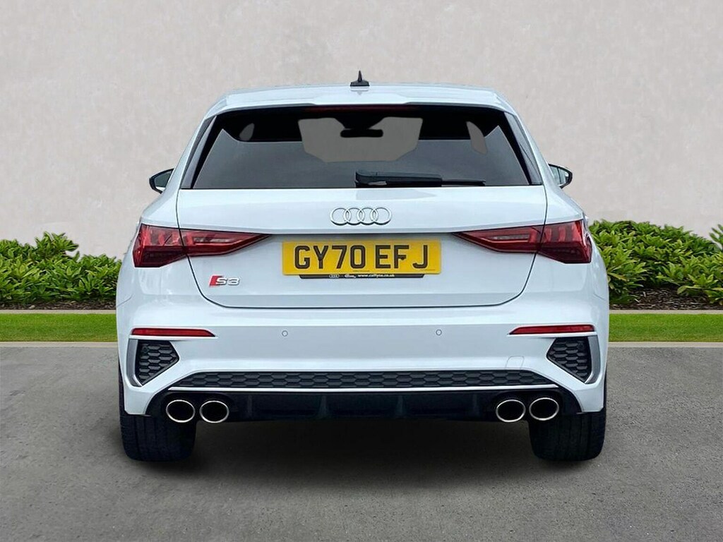 Audi A3 2.0 Tfsi Sportback S Tronic Quattro Eur White #4