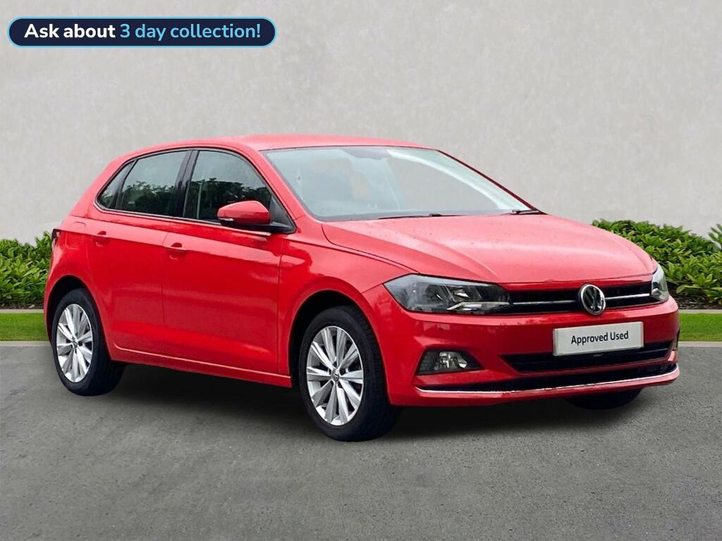 Volkswagen Polo 1.0 Tsi Gpf Sel Hatchback Euro 6 Red