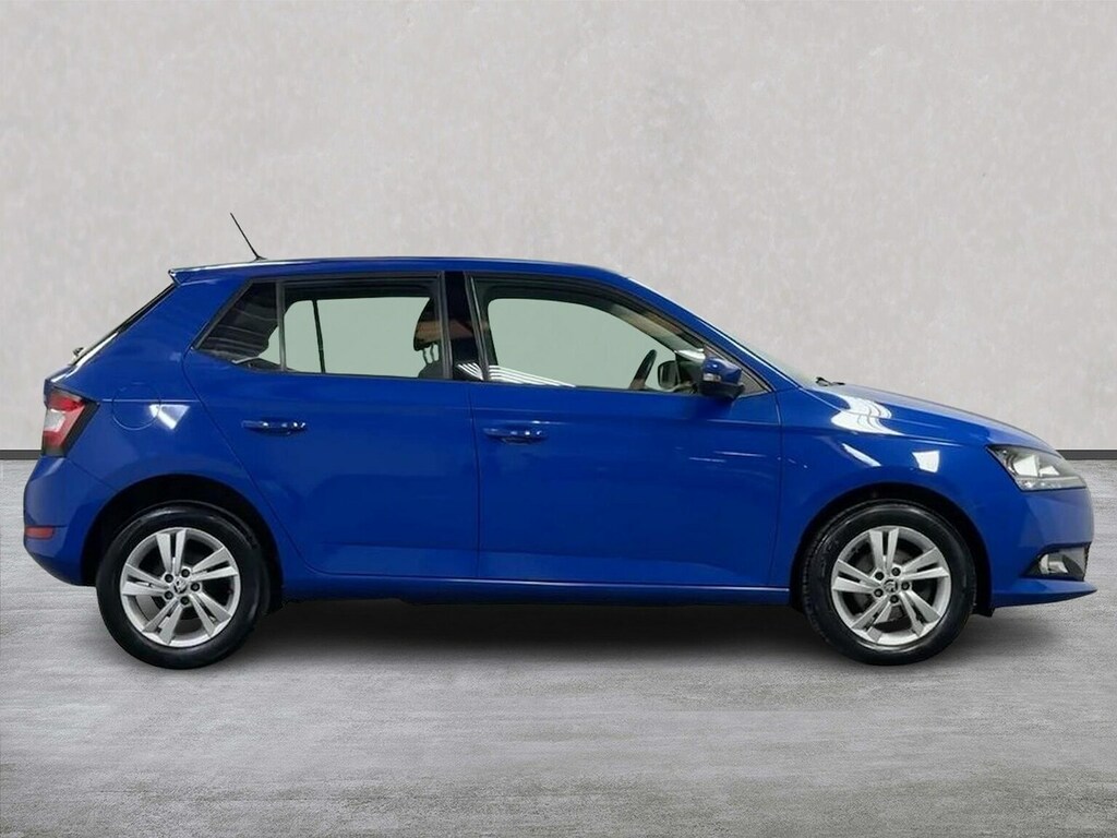 Skoda Fabia 1.0 Se Hatchback Euro 6 Ss 7 MGZ8077 Blue #3