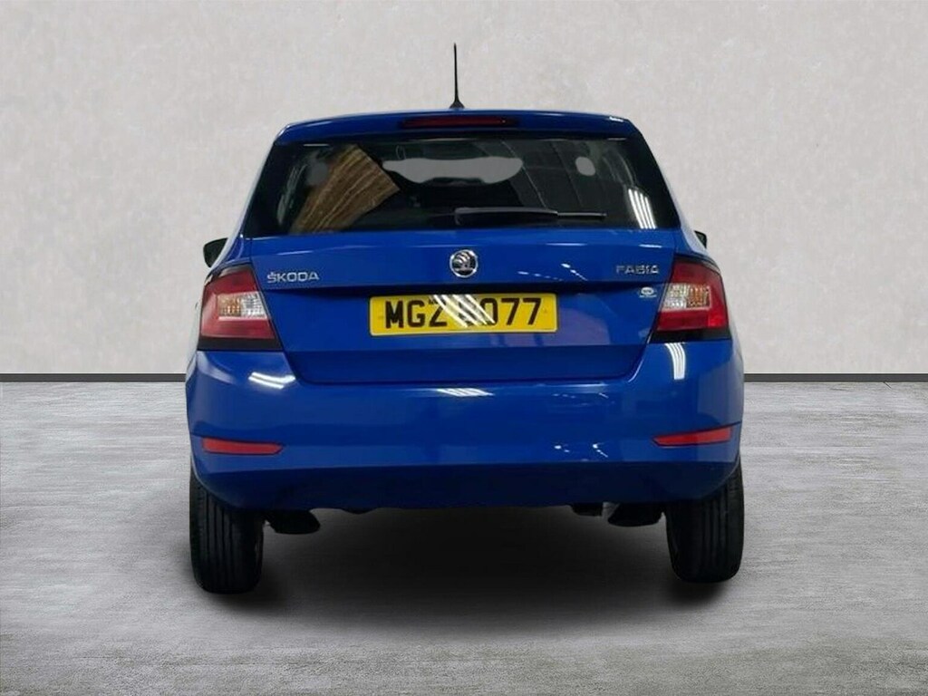 Skoda Fabia 1.0 Se Hatchback Euro 6 Ss 7 MGZ8077 Blue #4