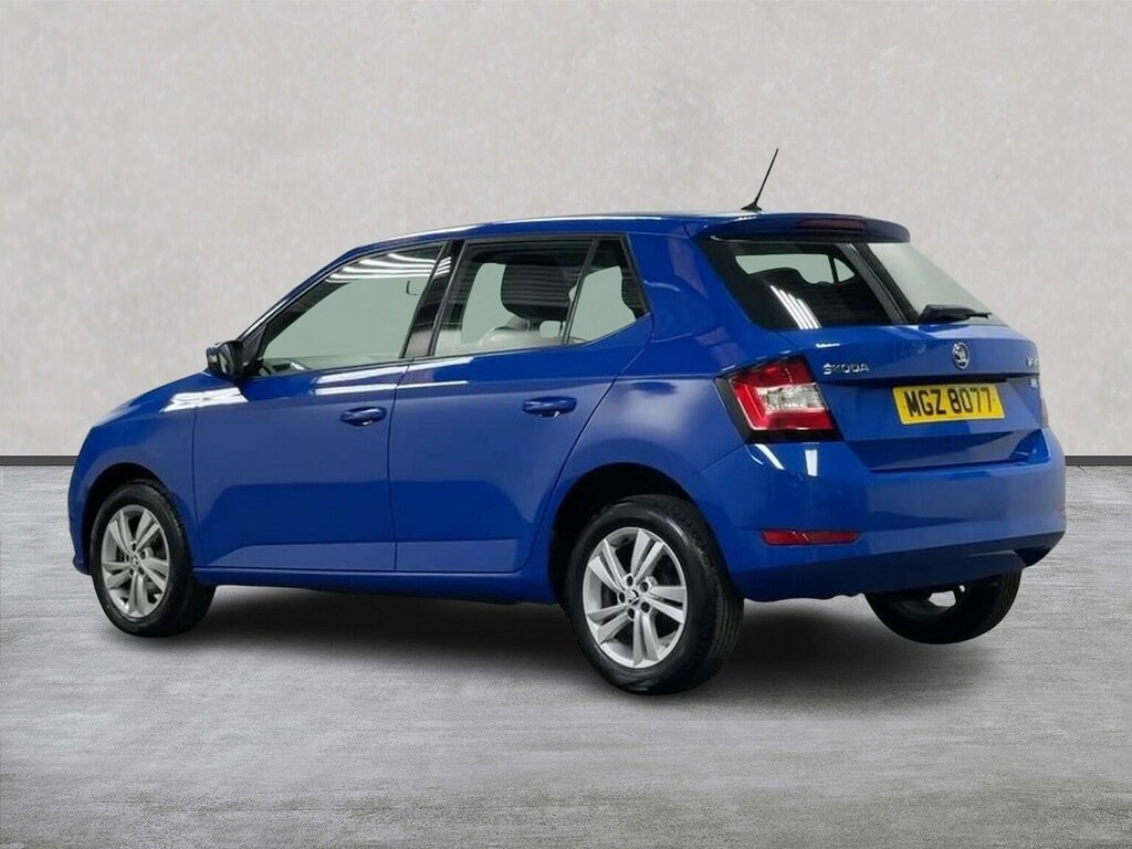 Skoda Fabia 1.0 Se Hatchback Euro 6 Ss 7 MGZ8077 Blue #2