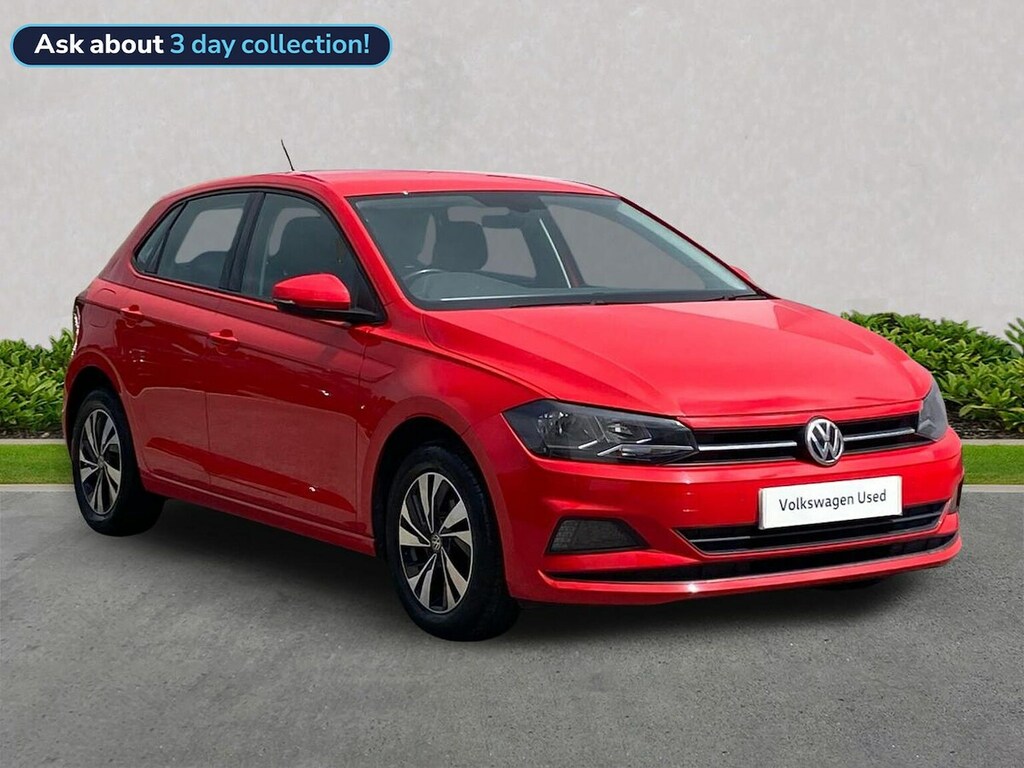 Volkswagen Polo 1.0 Se Hatchback Euro 6 Ss 6 Red