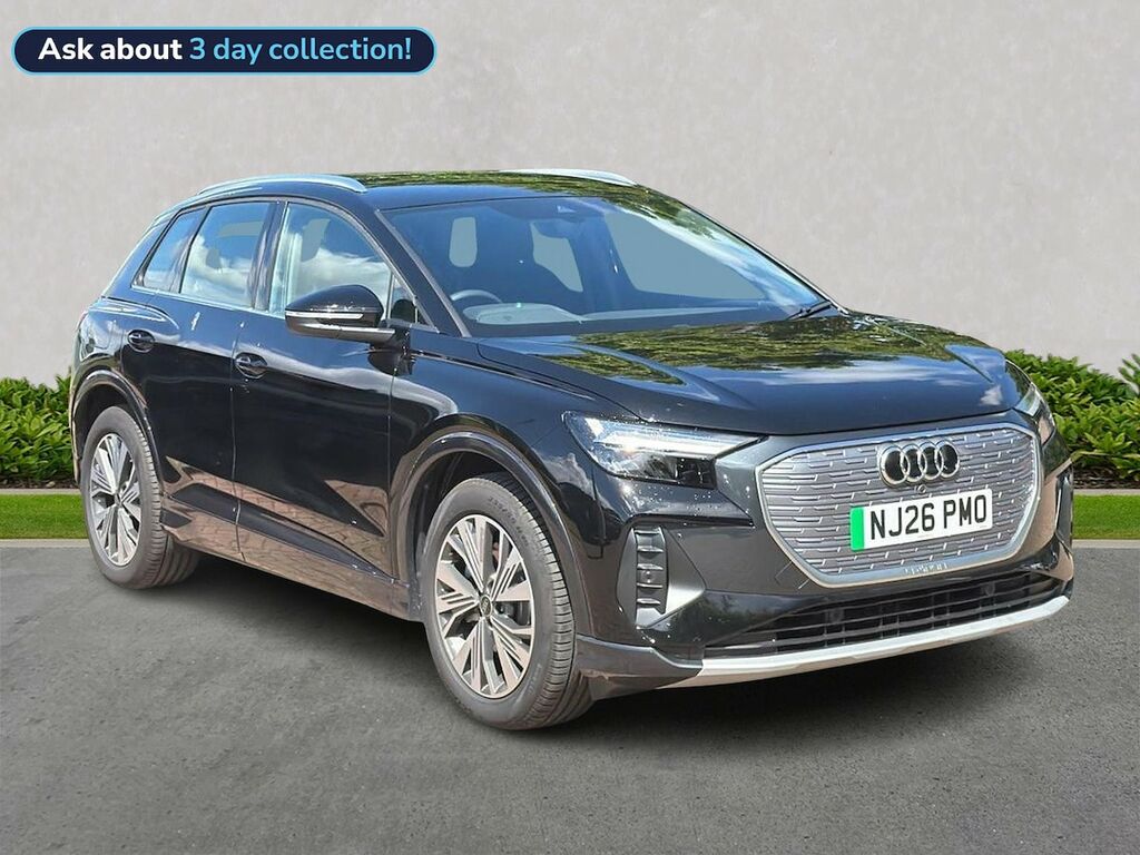 Audi Q4 E Tron 210Kw 45 82Kwh Sport Leather NJ26PMO Black