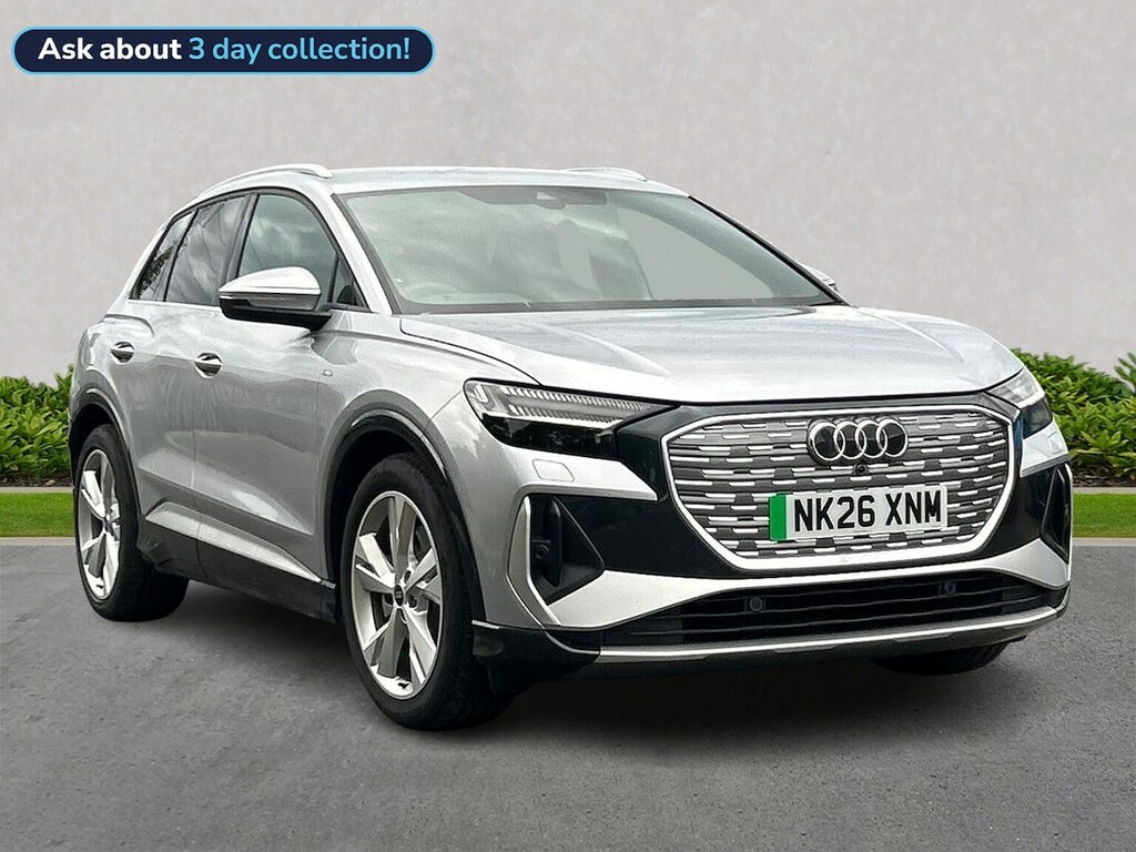 Audi Q4 E Tron 45 S Line Suv 82Kwh 286 Ps NK26XNM Silver