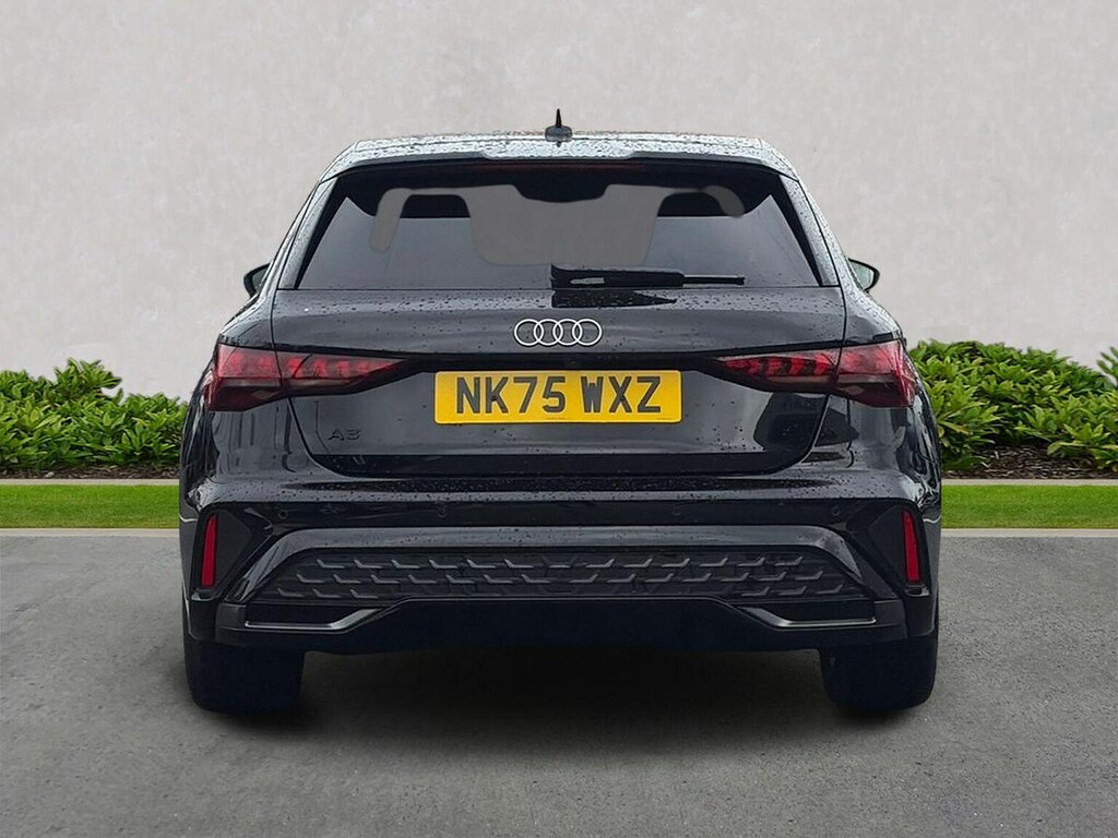 Audi A3 1.5 Tfsi 150 S Line S Tronic NK75WXZ Black #4