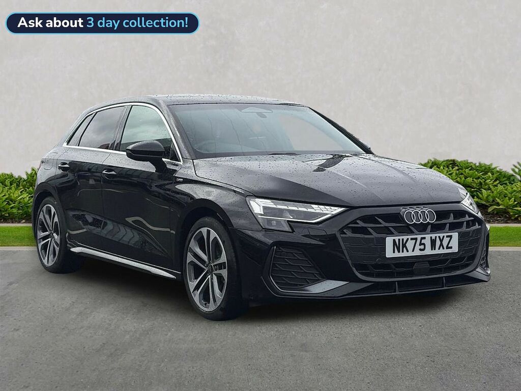 Audi A3 1.5 Tfsi 150 S Line S Tronic Black