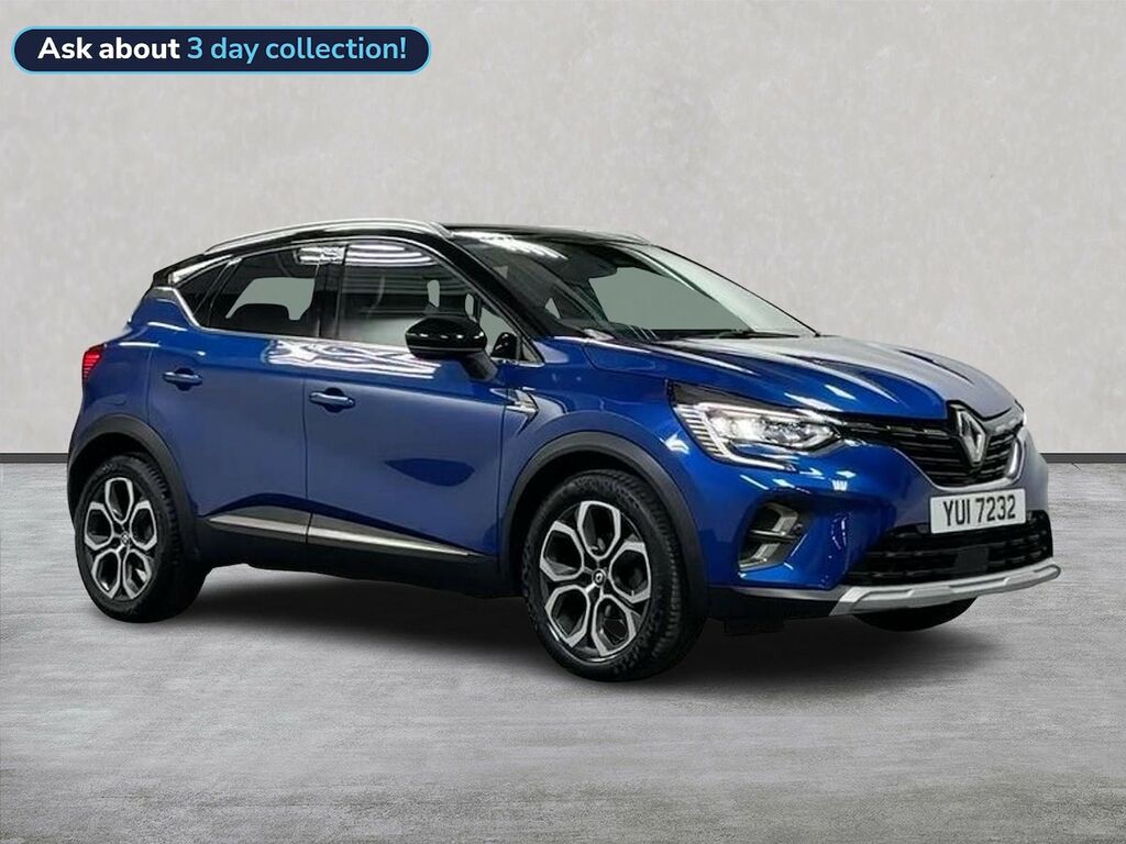 Renault Captur 1.0 Tce Techno Suv Euro 6 Ss YUI7232 Blue