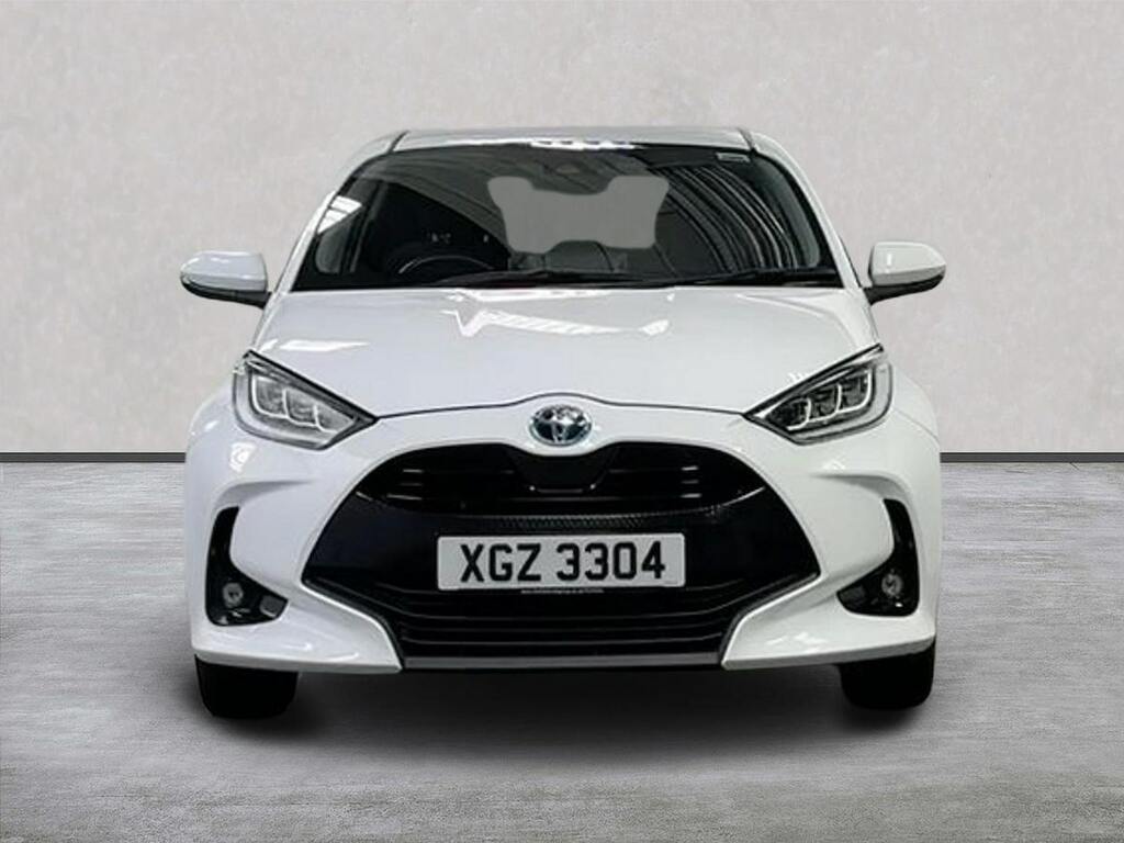 Toyota Yaris 1.5 Vvt-h Design Hatchback Hybrid E-cvt XGZ3304 White #5