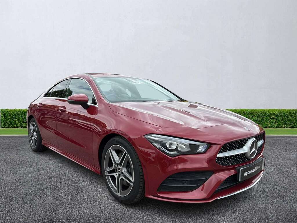 Mercedes-Benz CLA Class Cla 200 Amg Line Tip Red