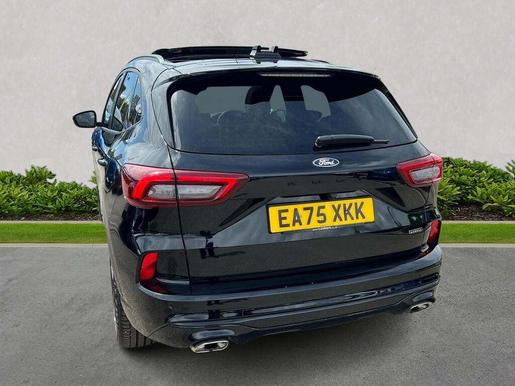 Ford Kuga 2.5 Duratec 14.4Kwh St-line X Black Package Suv EA75XKK Black #2