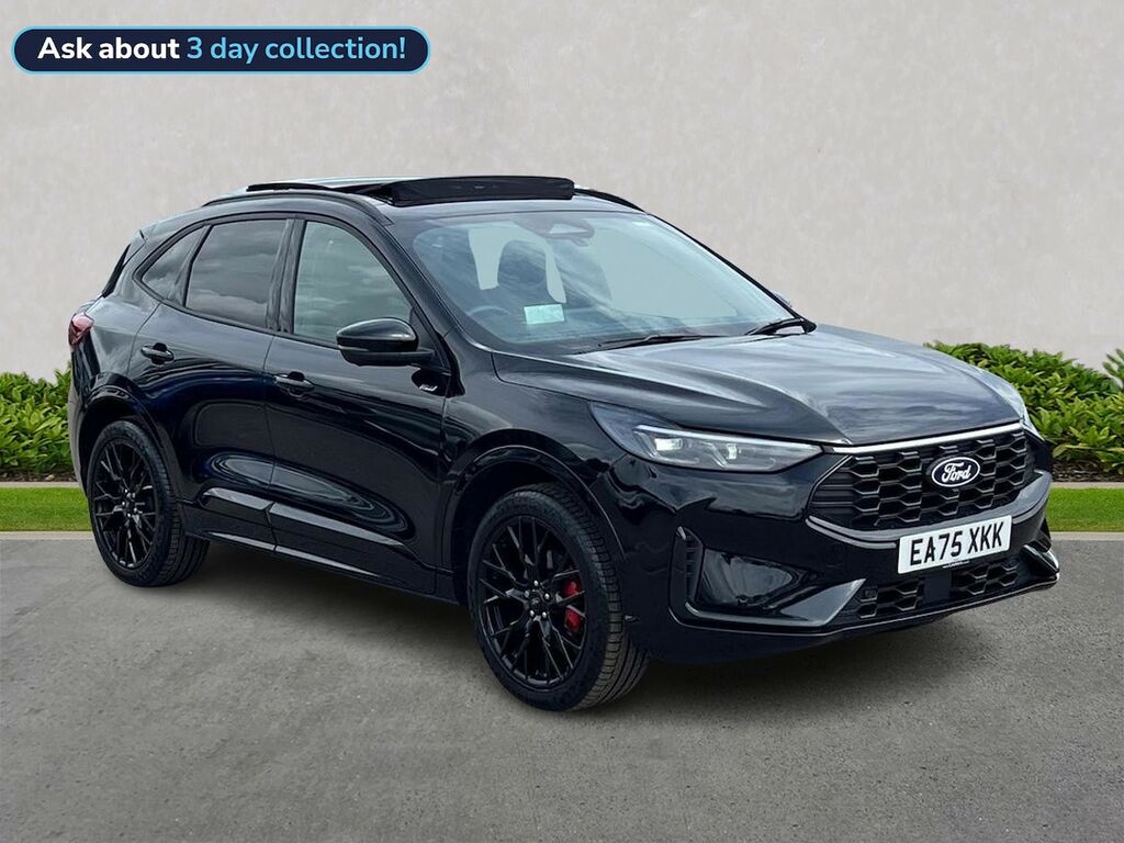 Ford Kuga 2.5 Duratec 14.4Kwh St-line X Black Package Suv Black