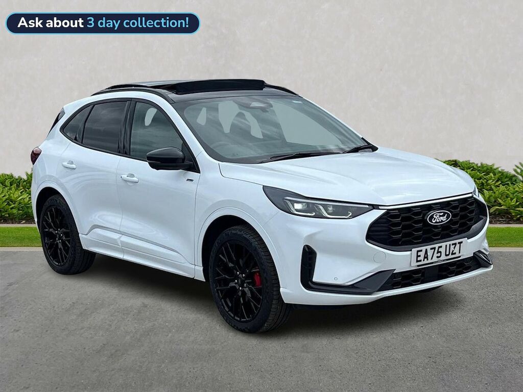 Ford Kuga 2.5 Duratec 14.4Kwh St-line X Black Package Suv White