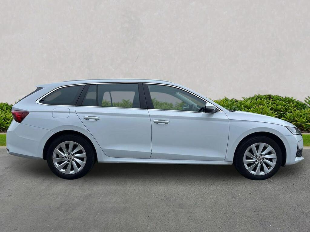 Skoda Octavia 2.0 Tdi Se L Estate Dsg Euro 6 Ss 1 White #3