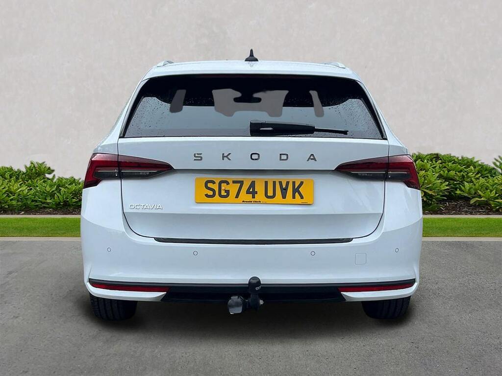 Skoda Octavia 2.0 Tdi Se L Estate Dsg Euro 6 Ss 1 White #4