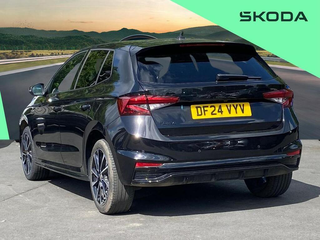 Skoda Fabia 1.0 Tsi Monte Carlo Hatchback Eu DF24VYV Black #2