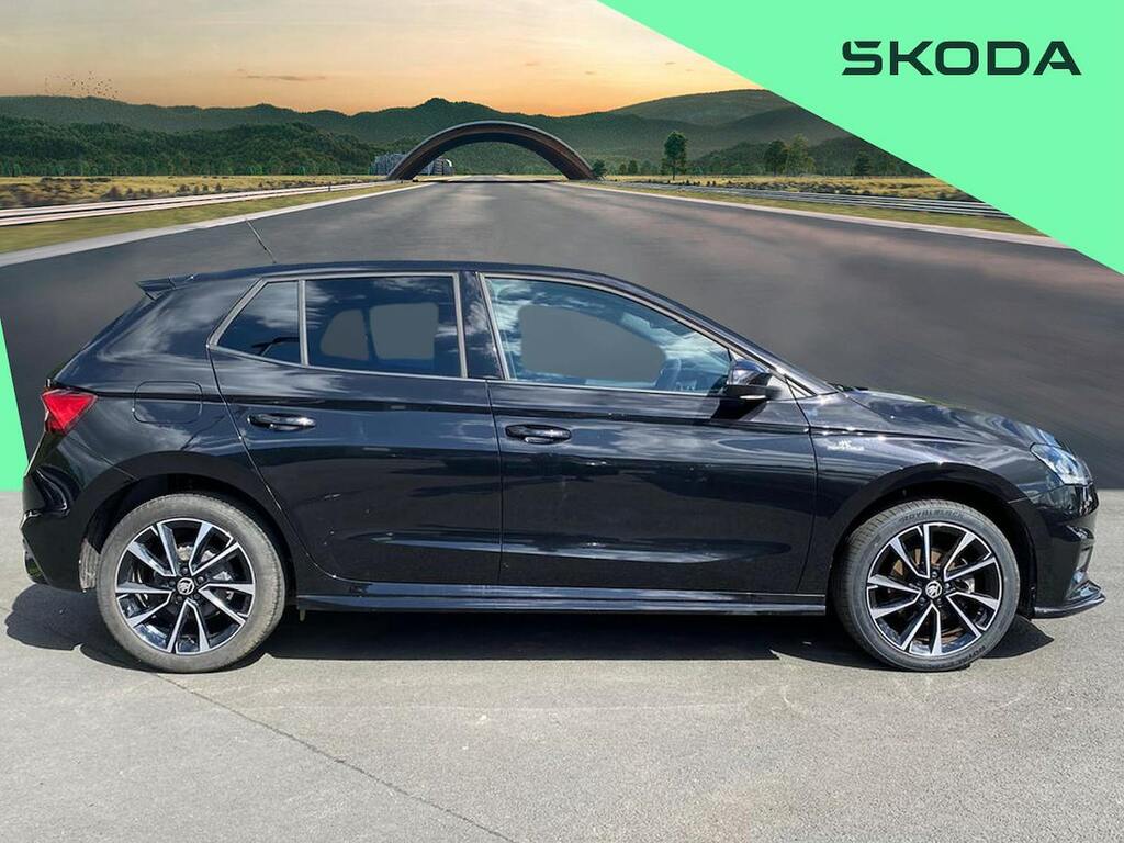 Skoda Fabia 1.0 Tsi Monte Carlo Hatchback Eu DF24VYV Black #3