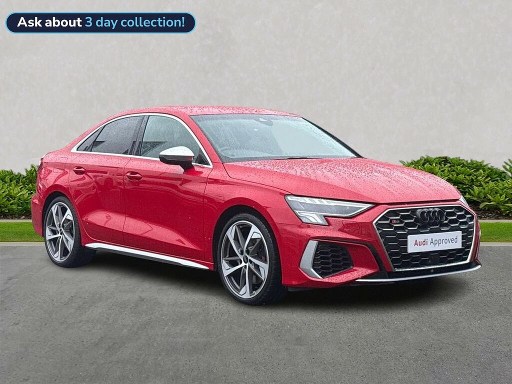 Audi A3 S3 Tfsi Quattro S Tronic Comfortsound Red