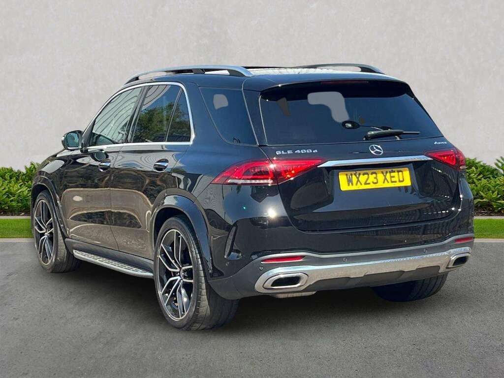 Mercedes-Benz GLE Class Gle 400D 4Matic Amg Line Prem 9G-tron 7 St WX23XED Black #2