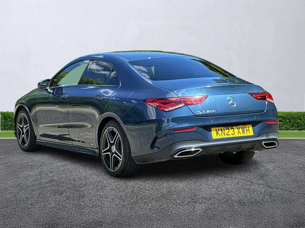 Mercedes-Benz CLA Class Cla 200 Amg Line Executive Tip KN23XWH Blue #2