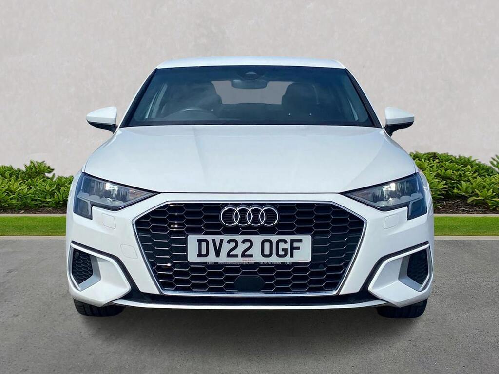 Audi A3 30 Tfsi Sport DV22OGF White #5
