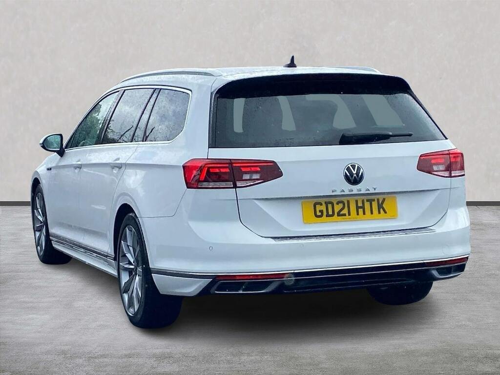 Volkswagen Passat 2.0 Tdi Evo R-line Estate Dsg Euro 6 S GD21HTK White #2