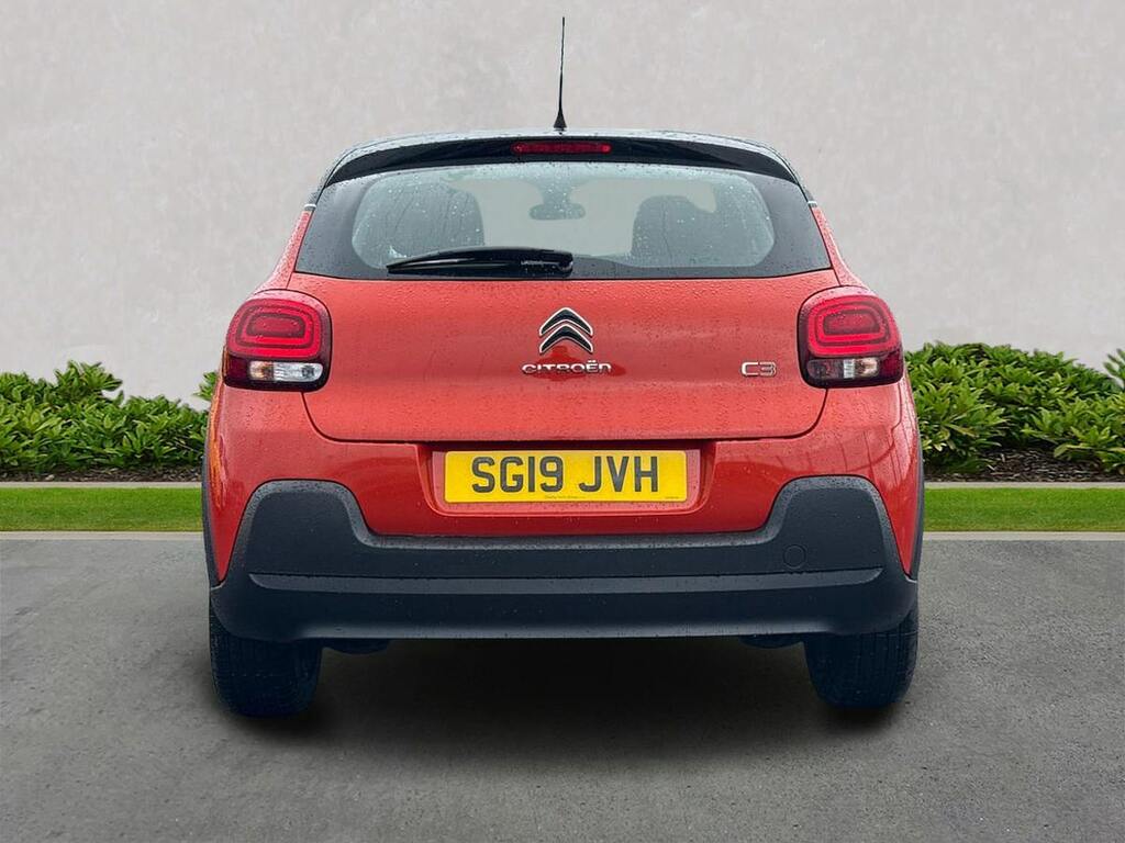Citroen C3 1.2 Puretech Feel Hatchback Euro SG19JVH Orange #4