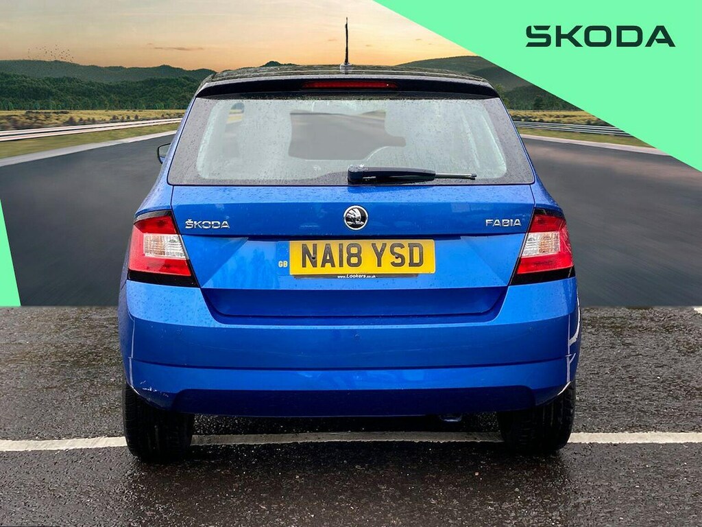 Skoda Fabia 1.0 Tsi Colour Edition Hatchback NA18YSD Blue #4