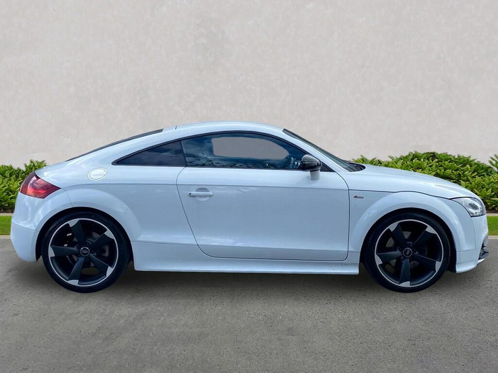 Audi TT 2.0 Tdi Black Edition Coupe Quat White #3