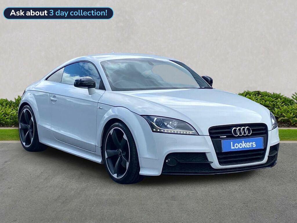 Audi TT 2.0 Tdi Black Edition Coupe Quat White
