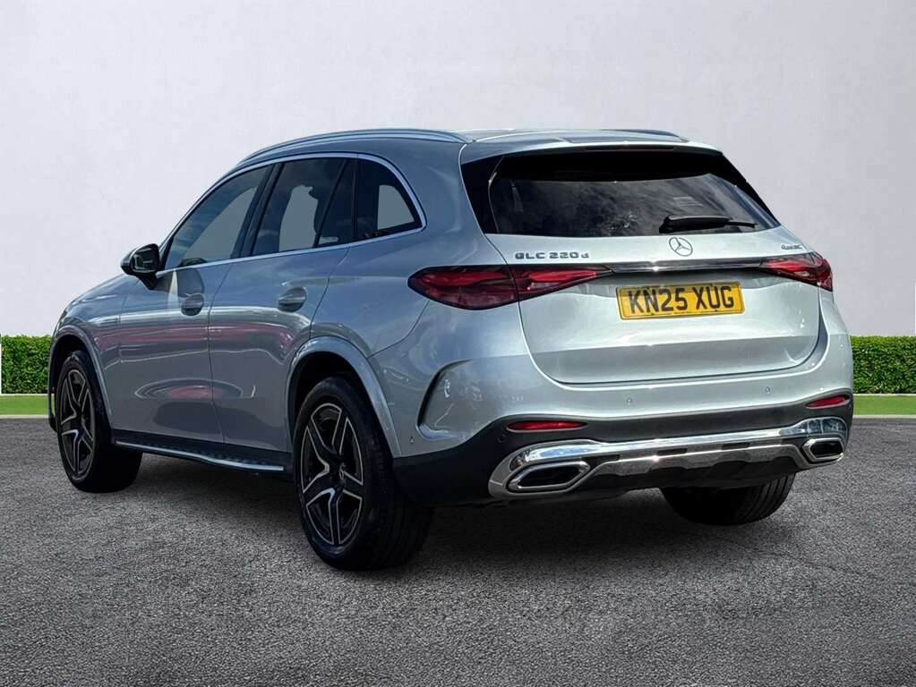 Mercedes-Benz GLC Class Glc 220D 4Matic Amg Line 9G-tronic KN25XUG Silver #2