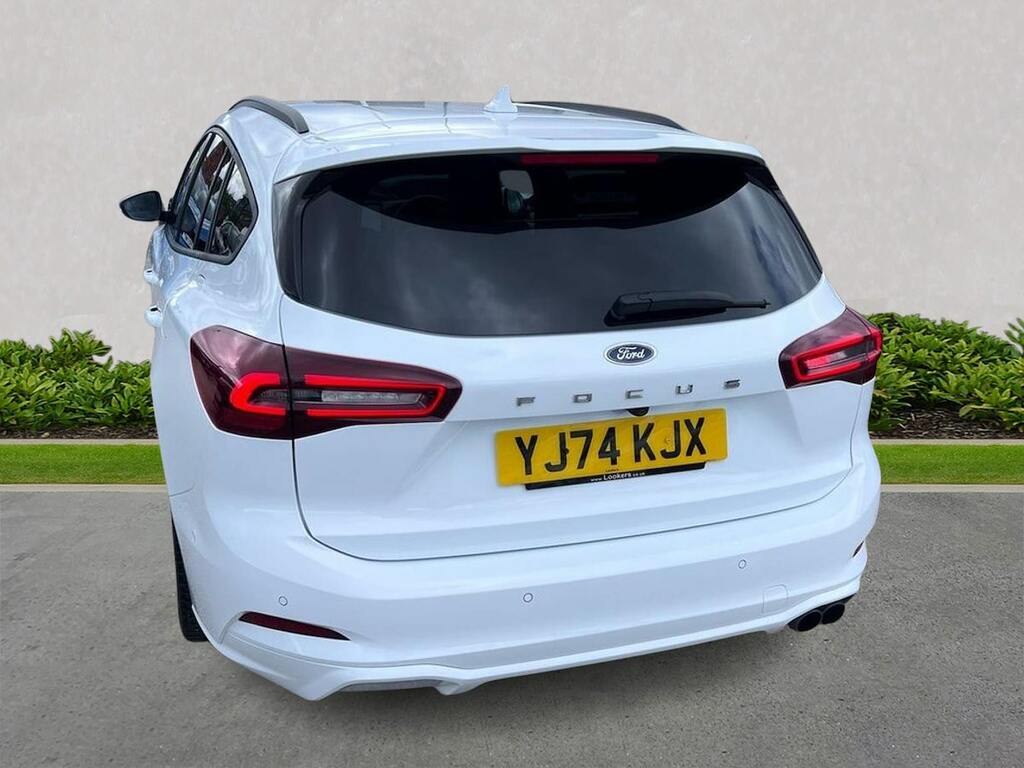 Ford Focus 1.0T Ecoboost Mhev St-line X Estate Hyb YJ74KJX White #2