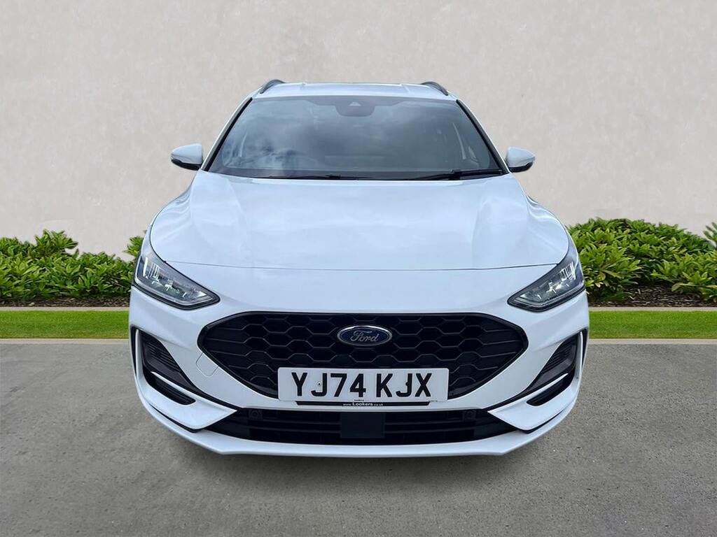Ford Focus 1.0T Ecoboost Mhev St-line X Estate Hyb YJ74KJX White #5