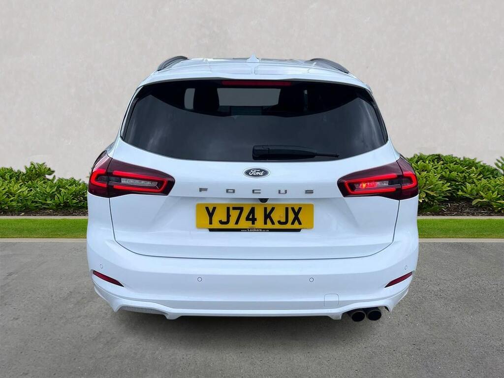 Ford Focus 1.0T Ecoboost Mhev St-line X Estate Hyb YJ74KJX White #4