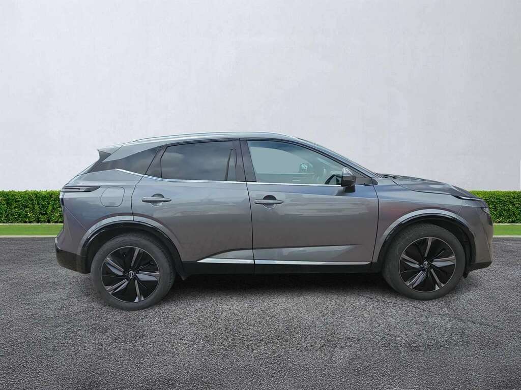Nissan Qashqai 1.3 Dig-t Mh Tekna OX74HUJ Grey #3