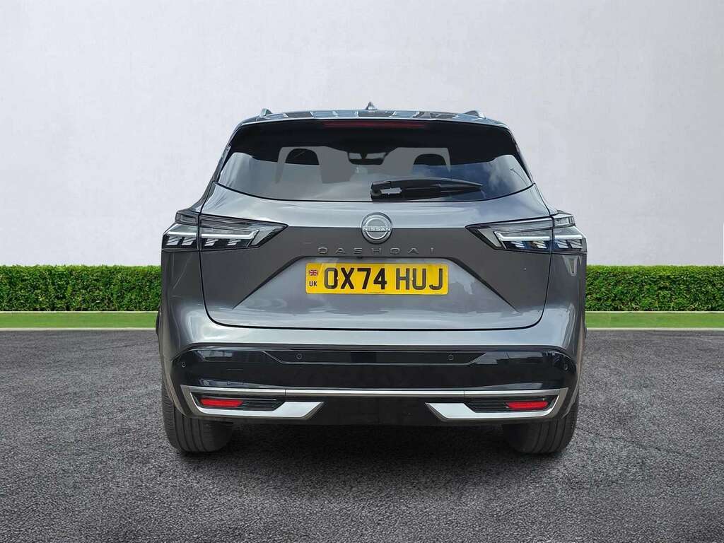 Nissan Qashqai 1.3 Dig-t Mh Tekna OX74HUJ Grey #4