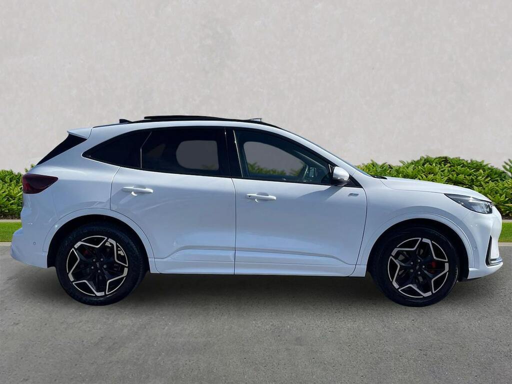 Ford Kuga 2.5H Duratec St-line X Suv Hybrid Cvt E DN74VYG White #3