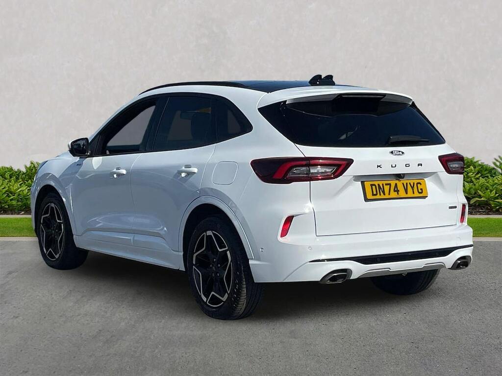 Ford Kuga 2.5H Duratec St-line X Suv Hybrid Cvt E DN74VYG White #2